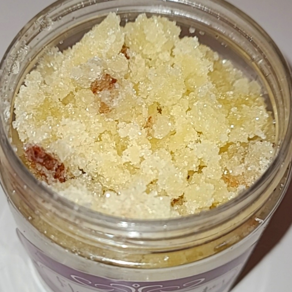 Flower body scrub